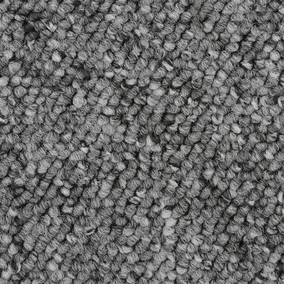Teppichboden BODENMEISTER "Astano, Schlinge, Made in Netherlands", grau (hell, grau), B:500cm H:6mm L:800cm, Polypropylen, Teppiche, meliert, Breite 400 oder 500 cm, Wohnzimmer, Schlafzimmer