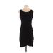 Treasure & Bond Casual Dress - Bodycon Scoop Neck Sleeveless: Black Solid Dresses - Women's Size Small