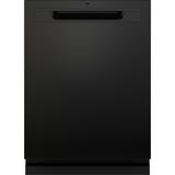 GE Appliances 24" 45 Decibel ENERGY STAR Certified Built-in Top Control Dishwasher w/ Adjustable Rack & Tall Tub, in Black | Wayfair GDP670SGVBB