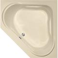 Hydro Systems Designer 55" x 55" Soaking Acrylic Bathtub Acrylic | 21 H x 55 W in | Wayfair CLA5555ATO-BON