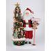 Karen Didion Originals Christmas Collection Santa Figurines & Collectibles Resin | 28 H x 16 W x 10 D in | Wayfair SC-63