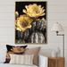 Bungalow Rose Ryzen Yellow Green Cactus Flower III - Floral Cactus Wall Decor Metal in Green/Yellow | 40 H x 30 W x 1.5 D in | Wayfair