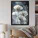 Bay Isle Home™ Tropical_Palm_Art_For_Ginkgo Art IV Tropical Palm For Ginkgo IV On Canvas Print Metal in Black/Gray/White | Wayfair