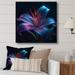Latitude Run® Blue Lily Dreams II - Floral Lily Wall Decor Canvas in White | 36 H x 36 W x 1.5 D in | Wayfair E16092B389704F1AB0D1AD2785787A46