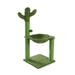 Tucker Murphy Pet™ Dazhan Cactus Cat Scratching Post Manufactured Wood in Brown/Green | 37 H x 15.8 W x 15.8 D in | Wayfair