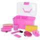 Kerbl - Mini Grooming Box with 8 Tools Pink 321766 Pink