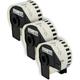 Vhbw - Set 3x Label Roll 50mm x 30.48m (1 Label) compatible with Brother pt QL-800, QL720NW Label Maker - Premium