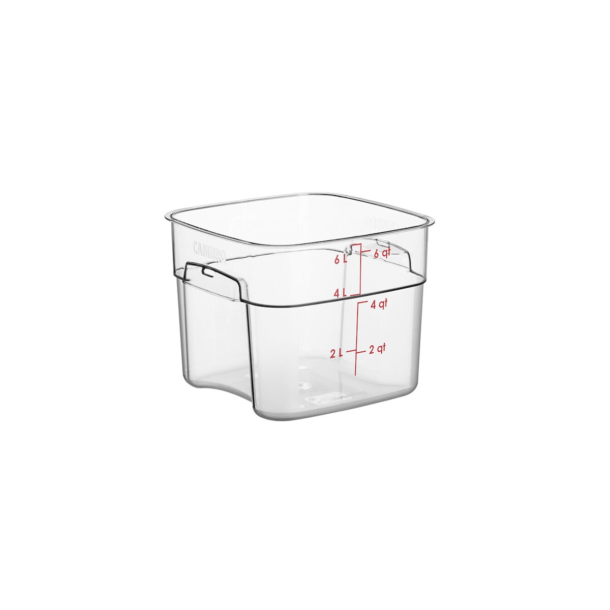 Cambro CamSquare FreshPro® 5,7L Lebensmittelbehälter, 6 Stück im Karton - 6SFSPROCW135 Image