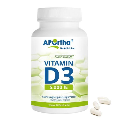 Vitamin D3 5.000 I.e. 125 µg Kapseln 120 St