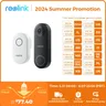 Reolink Smart 2K+ kabelgebundene Video-Türklingel PoE-Video-Gegensprechanlage mit Glocke