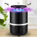 Smart Bug Zapper Indoor Insect Trap - Catcher & Killer for Mosquito Gnat Moth Fruit Flies - Non-Zapper Traps for Buzz-Free Home - Catch Flying Insect Indoors with Suction Bug Light