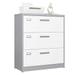 Fesbos File Cabinet with Lock-Lateral 3 Drawer Metal Filing Cabinets-Organization Storage Cabinets for Home Office-Hanging Letter/Legal/F4/A4 Size