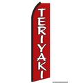 OnPoint Wares| Teriyaki Swooper Flag | Advertising Flag/Business Flags | 11.5ft x 3.5ft