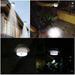 Solar Energy Sink Lamp 3LED Solar Fence Light Eaves Solar Street LED Garden House Number Light Outdoor Light