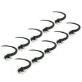 The ROP Shop | (Pack of 10) 9 Straw Grapple Hook Kits Mounts on 1 1/4 Square Bar Accumulator