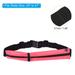 Running Belt, Men Women Waterproof Waist Pouch with Double Pockets