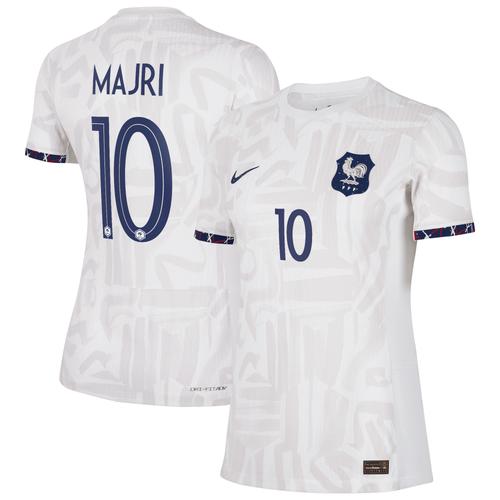 Frankreich Frauen Auswärtstrikot Dri-FIT ADV 2023-24 - Damen mit Aufdruck Majri 10