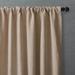 Linen Cotton Curtain Panel - White, 50" x 108" - Frontgate
