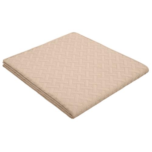 "Tagesdecke HOME AFFAIRE ""Cremona"" Tagesdecken Gr. B/L: 140 cm x 210 cm, grau (taupe) Tagesdecken Tagesdecke mit Steppung"