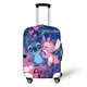 Disney-Juste de bagage Stitch Optics housse de valise élastique housse de chariot de voyage