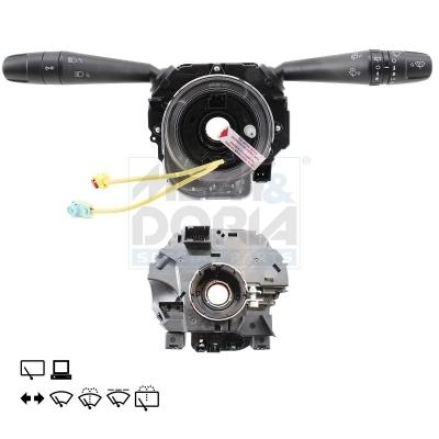 MEAT & DORIA Lenkstockschalter für ALFA ROMEO JEEP FIAT LANCIA 735637418 735783040 735599600 231612 Image