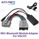 Pour Volvo C30 C70 S40 S60 S70 S80 V40 V50 V70 XC70 XC90 Voiture Bluetooth Tech AUX-IN Adaptateur de