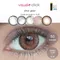 VisualClick-Lentilles de contact colorées graduées pour les yeux lentilles de contact naturelles