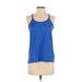 Nike Active Tank Top: Blue Print Activewear - Women's Size Small