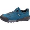 Schnürschuh WALDLÄUFER "H-Fritz", Herren, Gr. 8,5 (42,5), blau (türkis, schwarz), Gummi, Nubukleder, Textil, sportlich, Schuhe, Freizeitschuh, Outdoorschuh, Sneaker mit TEX-Ausstattung, H-Weite