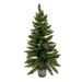 Artificial Potted Albany Mix Pine Pre-Lit Tree 3Ft - 36"H x 20" x 20"