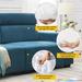 2-Seater Sectional Sofa Couch with Multi-Angle Adjustable Headrest