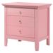 3 Drawer Nightstand