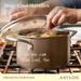 Anolon Ascend Hard Anodized Nonstick Saucepan with Lid