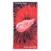 NHL 720 Red Wings Pyschedelic Beach Towel - 30x60