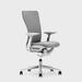 Haworth Zody Digital Knit Office Chair - Standard Posture w/ Lumbar Support Aluminum/Upholstered in Gray | 29 W x 29 D in | Wayfair BP02177