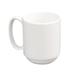 Libbey 999023300 Rigel 8 1/2 oz Porcelain Coffee Mug, Lunar White