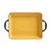 Libbey CBB-003 23 oz Coos Bay Rectangular Tray with Handles - Ceramic, Butter