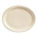Libbey NR-12 Oval Cream White Narrow Rim Platter, Kingsmen White