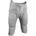 Sports Unlimited Double Knit Youth Integrated Football Pants Silver