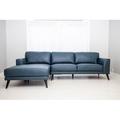 Multi Color Sectional - Corrigan Studio® Labib 111" Wide Genuine Leather Modular Sofa & Chaise Genuine Leather | 33 H x 111 W x 66 D in | Wayfair