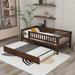 Winston Porter Blandine Daybed in Brown | 28.3 H x 41.8 W in | Wayfair 8029B39C33FC4D70A9CB3DF2A3A8234A