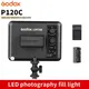 Godox p120c led video licht ultra schlanke studio kontinuierliche lichter 3300k ~ 5600k led licht