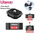 Ulanzi Klaue Quick Release System Platte 1/4'' Stativ Basis Montieren Schulter Gurt für Sony Canon
