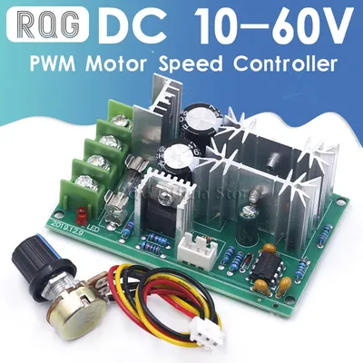 DC10-60V DC 10-60V Motor Speed Control PWM Motor Speed Controller Schalter 20A Strom Spannung regler