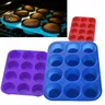 12 loch Cupcakes Form Muffin Cupcake Silikon Form Non Stick Seife Schokolade Muffin Backform Silikon