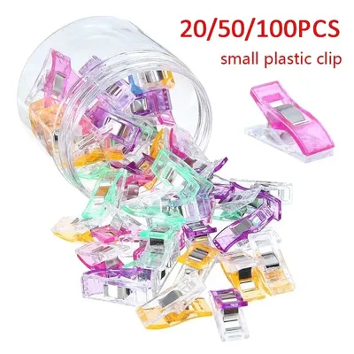 20/50/100pcs Näh clips Kunststoff klemmen Sicherheits clips zum Häkeln Stricken Quilten DIY Handwerk