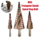4-12/4-20/4-32mm M35 Kobalt Schritt Bohrer Set Kegel HSS-CO HSS Bohrer Kit spirale Nut Dreieck