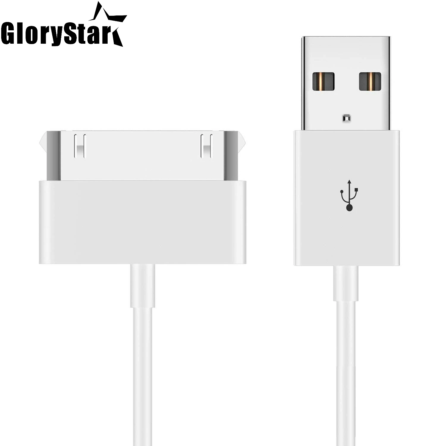 1 stücke 3 2 Füße 1 mt Weiß Farbe USB Sync und Ladekabel für Apple IPhone 4/4 s IPhone 3g/3GS IPad