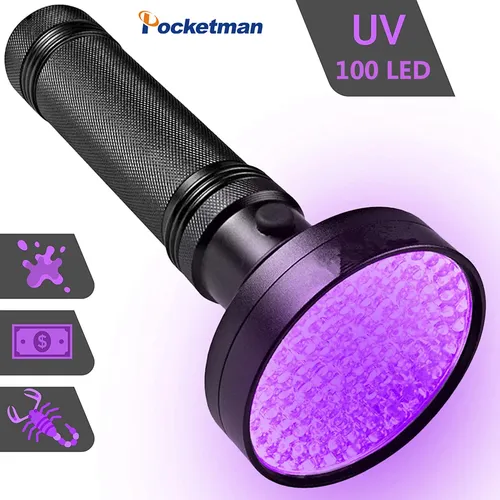 UV Taschenlampe 21/51/100 LED UV Licht 395 nm UV Taschenlampen Uv Taschenlampe Schwarz Licht