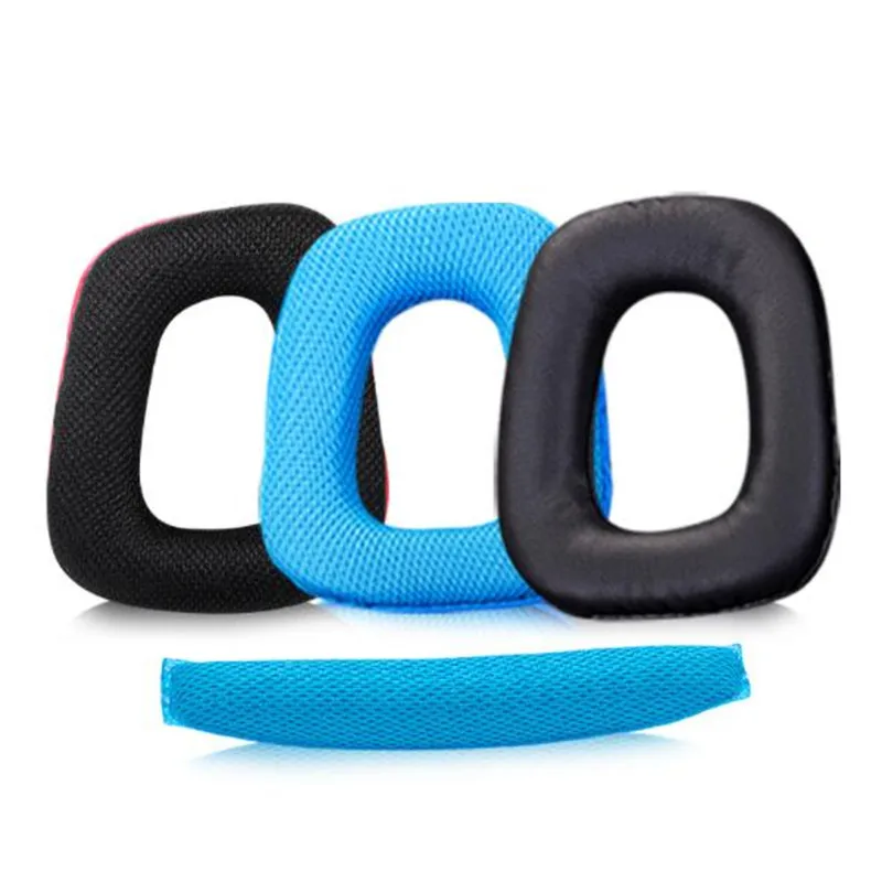 Ersatz-Ohrpolster für Logitech G331, G430, G432, G332, G930, G431 Kopfhörer, Ohrpolster, Headset-Ohrpolster, Ohrmuscheln Image